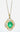 14k Yellow Gold & Emerald & Diamond Necklace - Le Vive Jewelry in Riverside