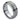 Flat Brushed Center High Polish Ridged Edge - 8mm - Le Vive Jewelry in Riverside