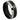 Black IP Plated Center High Polished Steel Color Beveled Edge - 8mm - Le Vive Jewelry in Riverside