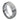 Ring Flat Laser Engraved Crosses on Brushed Center - 9mm - Le Vive Jewelry in Riverside
