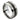 Black Carbon Fiber Inlay Multiple Grooved Edge - Le Vive Jewelry in Riverside