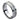 Grey Carbon Fiber Inlay Low Beveled Edge - 8mm - Le Vive Jewelry in Riverside