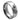 Faceted Shiny Finish with 0.07ct Black Diamond - 8mm - Le Vive Jewelry in Riverside