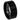 Black IP Plated Brushed Pipe Cut Band - 9mm - Le Vive Jewelry in Riverside