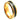 Yellow Gold Plated High Polish with Black Carbon Fiber Inlay Beveled Edge - 8mm - Le Vive Jewelry in Riverside