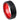 Black Plated Beveled Edge with RED Anodized Aluminum Sleeve - 8mm - Le Vive Jewelry in Riverside