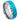 Synthetic Blue Green Opal Inlay Dome - 8mm - Le Vive Jewelry in Riverside