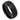Black IP Plated Semi-Dome Laser Carved Mokume Gane EFFECT - 8mm - Le Vive Jewelry in Riverside