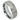 Semi Domed Ring with Tree Bark Carved Textured Finish - 8mm - Le Vive Jewelry in Riverside