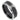 Carbon Fiber Inlay Inside & Out, High Polished Shiny Beveled Edge - 8mm - Le Vive Jewelry in Riverside