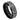 Black IP Plated Ring with Laser Carved Rock Art Pattern ��������� 8mm - Le Vive Jewelry in Riverside