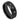 Black IP Plated Brushed Center & High Polish Beveled Edge with three 0.07ct Black Diamonds - 8mm - Le Vive Jewelry in Riverside