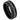Black IP Ring with Three 0.07ct & Black Diamond on Grooved Center with High Polish Beveled Edge - 8mm - Le Vive Jewelry in Riverside