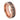 Rose Gold IP High Polished Beveled Edge Greek Key Inlay - 8mm - Le Vive Jewelry in Riverside