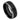 Two-tone Black IP Brushed Center & Steel Color Stepped Edge - 8mm - Le Vive Jewelry in Riverside