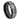 Two-tone Brushed Center with Multiple Vertical Grooves & Black IP Beveled Edge - 8mm - Le Vive Jewelry in Riverside