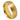 Yellow Gold IP Plated Brushed Domed Classic Style - 8mm - Le Vive Jewelry in Riverside