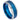 Blue IP Brushed Center High Polish Beveled Edge - 8mm - Le Vive Jewelry in Riverside