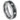 Screw Accents over Black Carbon Fiber Inlay High Polished Beveled Edge - 8mm - Le Vive Jewelry in Riverside