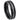 Black IP Brushed with Steel Color Grooved Center Beveled Edge 6mm - Le Vive Jewelry in Riverside