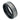 Two-tone Hammered Gun Metal Brush Finish & Black IP Inner Ring Stepped Edge - 8mm - Le Vive Jewelry in Riverside