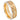 Rose Gold IP Plated Brushed Center Beveled Edge with Zipper Grooved Center - 8mm - Le Vive Jewelry in Riverside