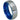 Domed Blue IP Plated Inside & Gun Metal Brushed Center - 8mm - Le Vive Jewelry in Riverside