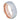 Domed Rose Gold IP Plated Inside & Gun Metal High Polished Center - 8mm - Le Vive Jewelry in Riverside