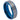Blue IP Plated Beveled Edge & Gun Metal Brushed Finish - 8mm - Le Vive Jewelry in Riverside