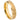Brush Polished Yellow Gold IP Plated Center & Shiny Beveled Edge - 6mm - Le Vive Jewelry in Riverside