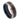 Two-tone Black IP Inside & Rose Gold IP Finish, Inlayed with Black Carbon Fiber - 8mm - Le Vive Jewelry in Riverside