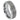 Sandblasted Finish Center Shiny Stepped Edge - 8mm - Le Vive Jewelry in Riverside
