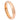 Domed Rose Gold Plated High Polish - 4mm - Le Vive Jewelry in Riverside