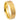 YELLOW GOLD IP Plated Brushed Pipe Cut Band - 6mm - Le Vive Jewelry in Riverside