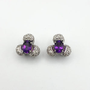14K Gold with amethyst & diamonds - Le Vive Jewelry in Riverside