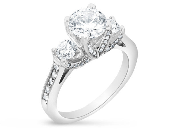 Verragio cubic 2025 zirconia engagement rings