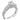 Verragio Euro Collection Ladies Round Cut Platinum Engagement Ring - Le Vive Jewelry in Riverside