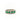 18k White Gold Emerald and Diamond Band Prong set with Diamond Encasing - Le Vive Jewelry in Riverside