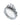 14K White Gold Briolette Cut Engagement Set - Le Vive Jewelry in Riverside