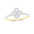 1/3CTW-DIA NK GIFT CLOVER LADIES RING - Le Vive Jewelry in Riverside