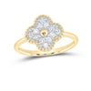 1/3CTW-DIA CN GIFT CLOVER RING - Le Vive Jewelry in Riverside