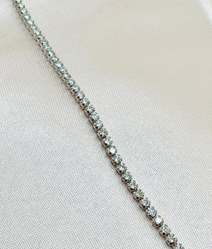 14k White Gold Tennis Bracelet - Le Vive Jewelry in Riverside