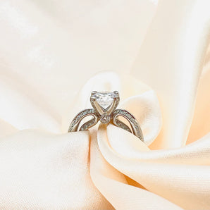 Verragio Platinum Engagement Ring - Le Vive Jewelry in Riverside
