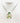 18k White Gold Prasiolite (Green Amethyst) With Diamonds and Tsavorite Pendant with 16'' neckalce - Le Vive Jewelry in Riverside