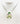 18k White Gold Prasiolite (Green Amethyst) With Diamonds and Tsavorite Pendant with 16'' neckalce - Le Vive Jewelry in Riverside