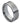Ring Brushed with Polished Shiny Raised Edge - 8mm - Le Vive Jewelry in Riverside