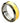 Polished Shiny Gold Plated Center & Beveled Edge - 8mm - Le Vive Jewelry in Riverside