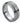 Flat Brushed Center High Polish Ridged Edge - 8mm - Le Vive Jewelry in Riverside