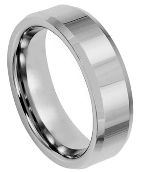 High Polish Beveled Edge- 6mm - Le Vive Jewelry in Riverside