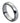 Domed Faceted Ring Stepped Edge- 6mm - Le Vive Jewelry in Riverside